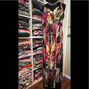 Extra Touch Dress Multi